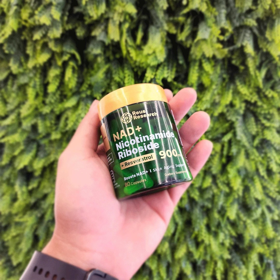 Liposomal | Complejo natural de NAD+ Resveratrol en Cápsulas