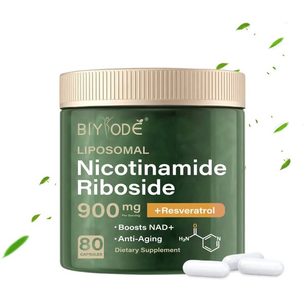 Liposomal | Complejo natural de NAD+ Resveratrol en Cápsulas