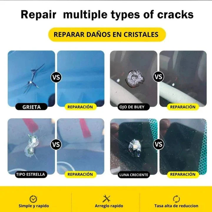 🚨SUPER REPARADOR DE VIDRIOS ULTRA⚡️